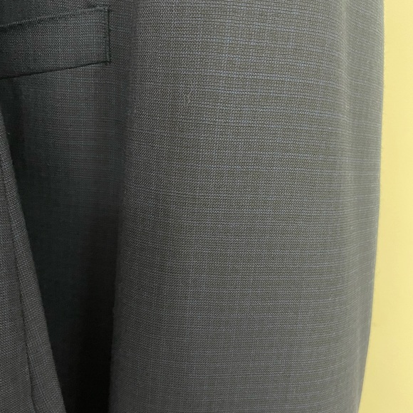 Kenneth Cole Awareness Suit Checker Blue: Jacket 44R/Pants 38 waist - Picture 9 of 10
